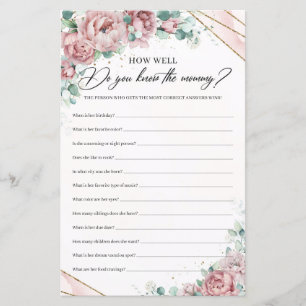 Blush roses How Well Do You Know The Mommy