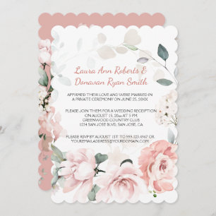Blush Roses Hummingbirds Sage Greenery Reception