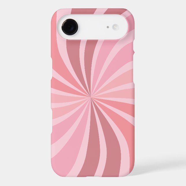 Blush Shades Retro 70s Sunburst Case-Mate iPhone Case (Back)