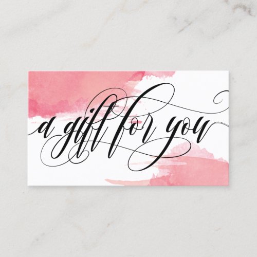 Blush Smudges _ A Gift For You _ Gift Certificate
