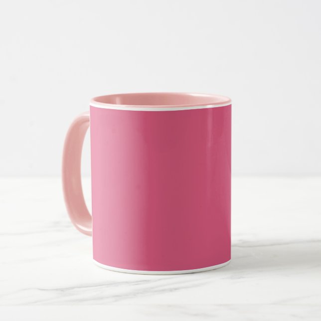 Blush (solid color)  mug (Front Left)