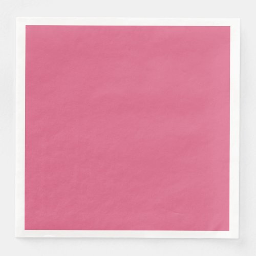 Blush solid color  paper dinner napkins