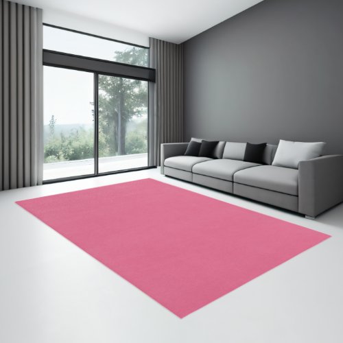 Blush solid color  rug