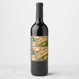 Blush Sparkling Wine Bridal Shower Mini Sparkling Wine Label