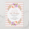 Blush Stripe and Bloom Birthday Brunch Party