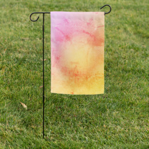 Blush Sunrise Custom Garden Flag