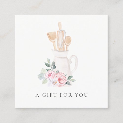 Blush Utensils Catering Floral Gift Certificate