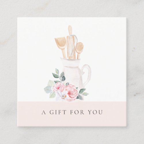 Blush Utensils Catering Floral Gift Certificate