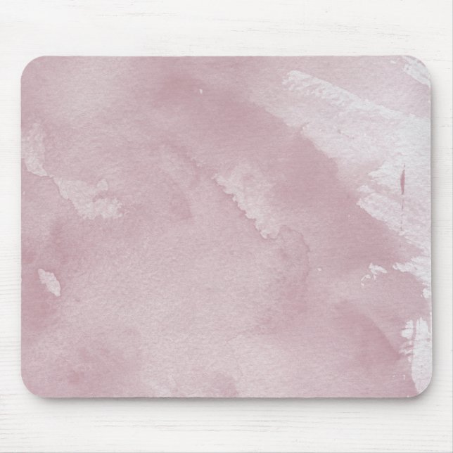 Blush Watercolor Mouse Pad (Front)