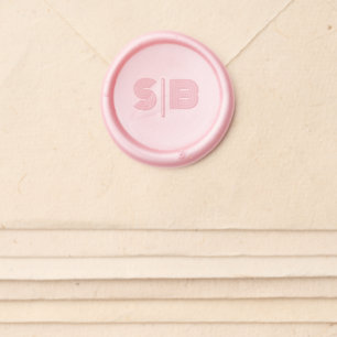 Blush Wax Seal Sticker