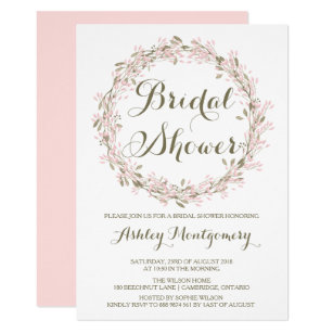 Winter Bridal Shower Invitations Wording 8