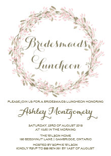 luncheon invitations zazzle