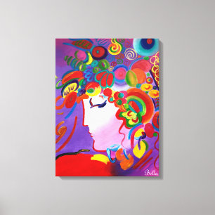 Blushing Beauty Wrapped Canvas (Gloss) Print