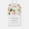 Blushing Blooms Bridal Shower Favor Tag