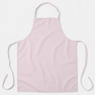 Blushing Bride Pink Solid Color Apron
