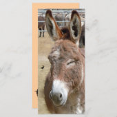 Blushing Burro - Kids Bookmarks School Supplies (Front/Back)