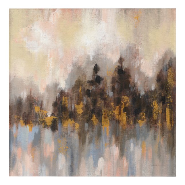 Blushing Forest I Acrylic Print (Front)