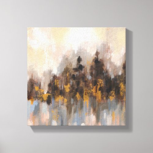 Blushing Forest I Canvas Print