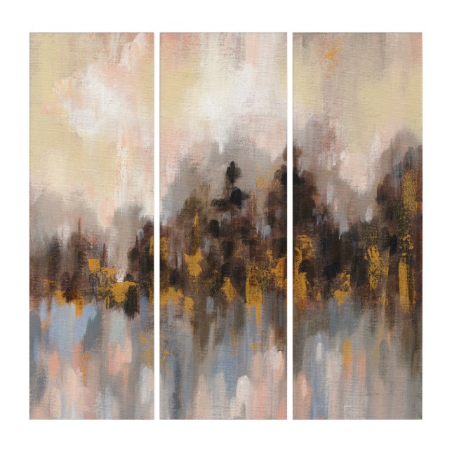 Blushing Forest I Triptych (Front)