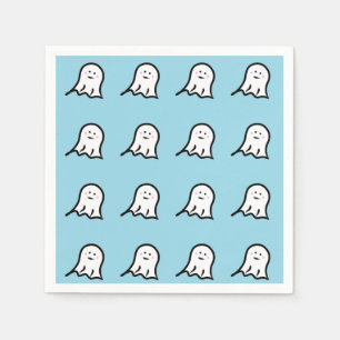 Blushing Ghost Cute Halloween Napkins