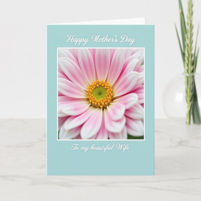 Blushing Mothers Day Card (Front)