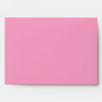 Blushing Pink Flower Customizable Envelopes (pink) by TwoBecomeOne at Zazzle