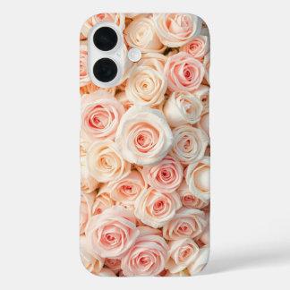 Blushing Rose Garden iPhone 16 Case