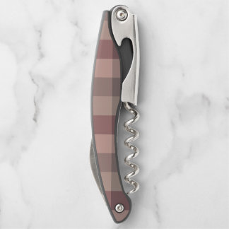 Blushwood plaid waiter's corkscrew