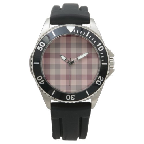 Blushwood plaid watch