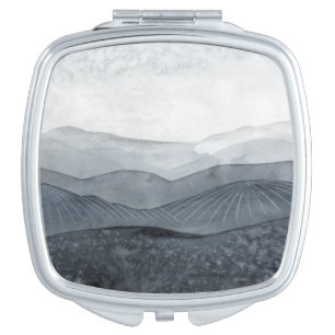 Blustering Grey Valley Compact Mirror