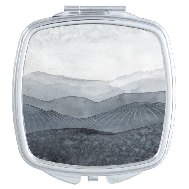 Blustering Grey Valley Compact Mirror (Front)
