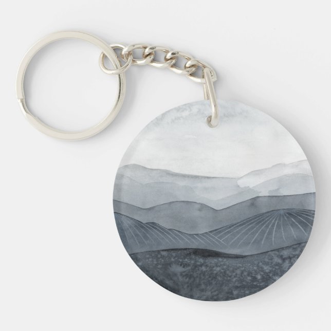 Blustering Grey Valley Keychain (Front)