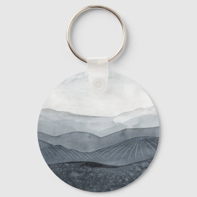 Blustering Grey Valley Keychain (Front)