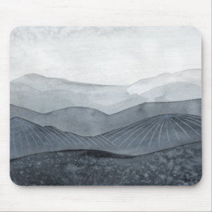 Blustering Grey Valley Mouse Pad