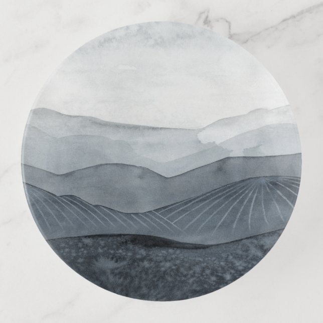 Blustering Grey Valley Trinket Tray (Front)