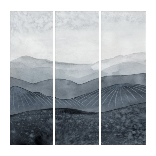 Blustering Grey Valley Triptych (Front)