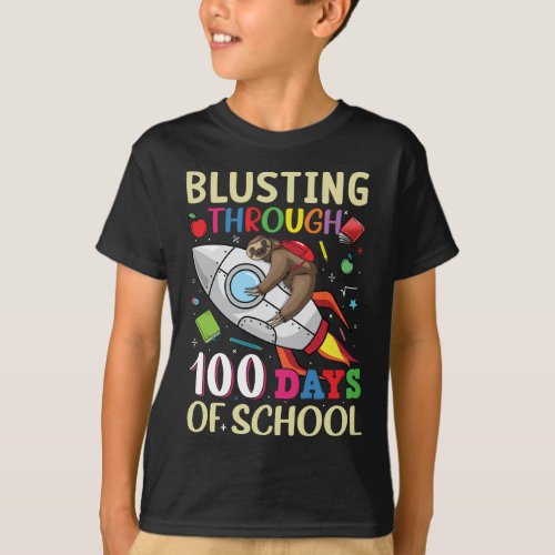 Blusting Through 100 Days Of School 2023 T_Shirt