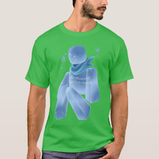 Bluudud Bluudude Blue Dude Characteream Lo Video G T-Shirt