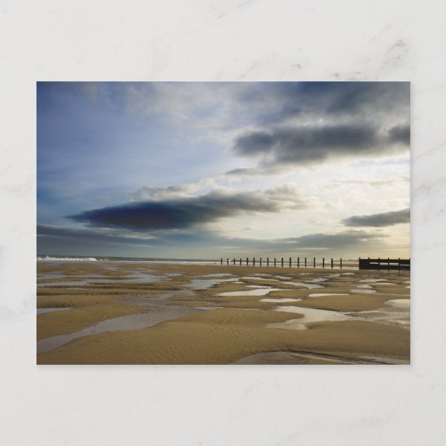 Blyth beach postcard (Front)