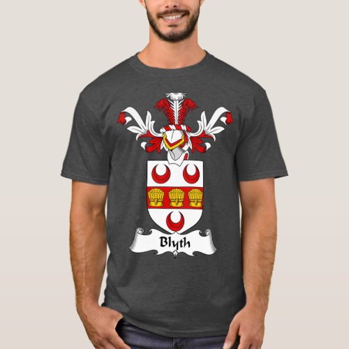 Blyth Coat of Arms Family Crest  T_Shirt