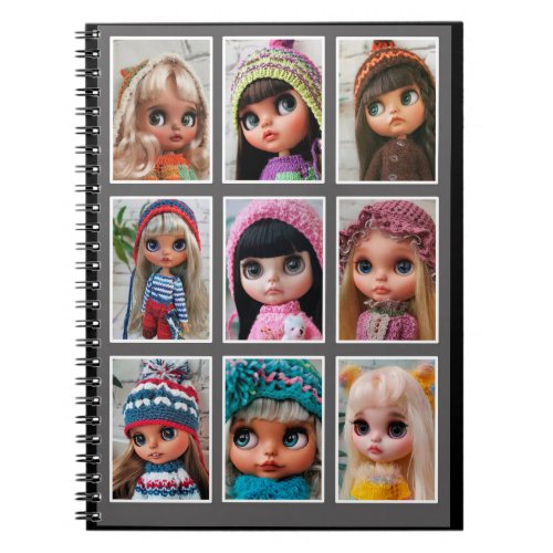 blythe dolls photos acrylic print notebook