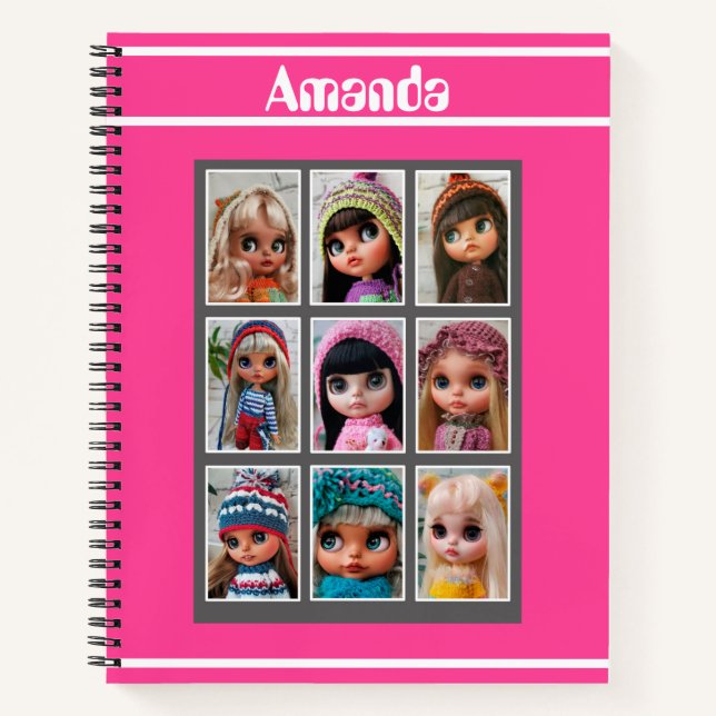 blythe dolls photos   notebook (Front)