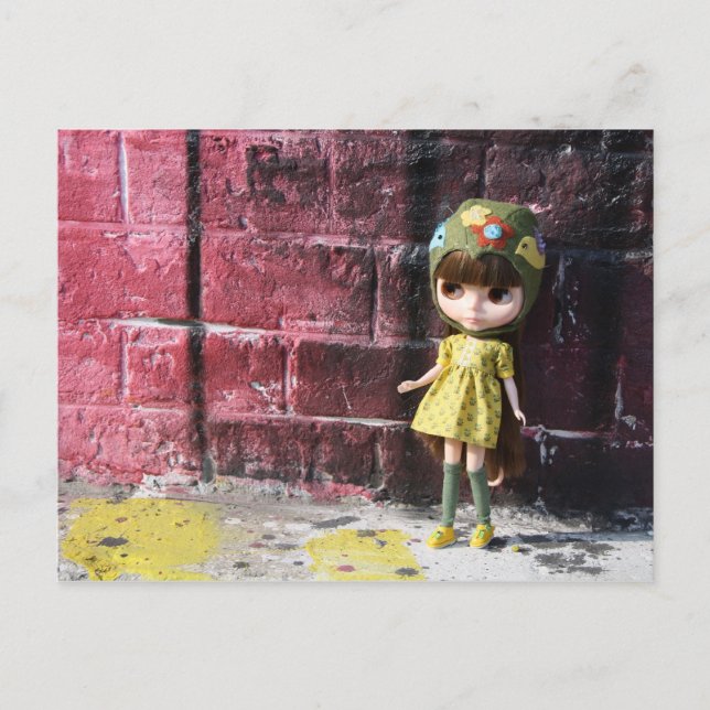 Blythe Raspberry Sorbet Postcard (Front)