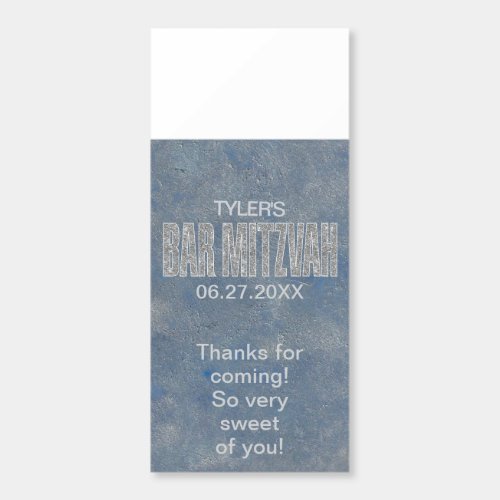 BM BAR MITZVAH Blues Silver
