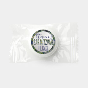 BM Bar Mitzvah Blues Silvers Label Life Saver® Mints