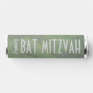 BM Bar Mitzvah Greens Beveled Label Breath Savers® Mints