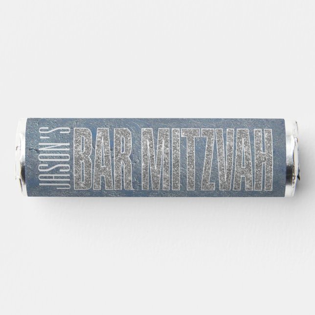 BM Bar Mitzvah Greens Label Breath Savers® Mints (Front)