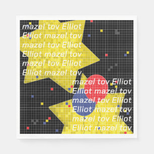 BM Bat Bar Mitzvah Game On Napkins