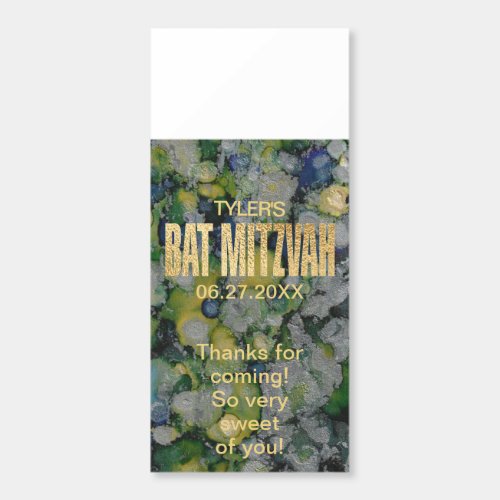 BM BAT MITZVAH Greens Gold
