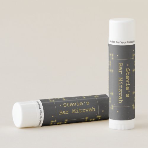 BM Bat or Bar Mitzvah  Space Torah Lip Balm